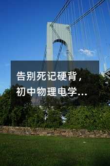 告别死记硬背,初中物理电学基础:一场关于电荷的深度对话