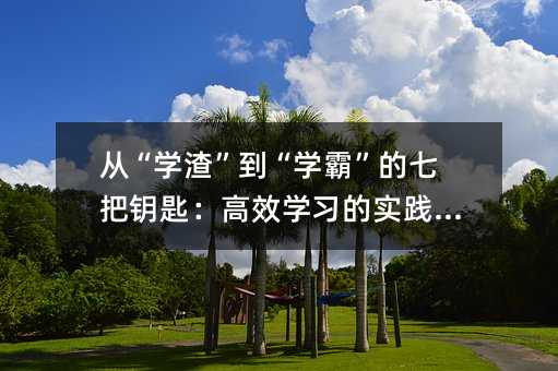 从“学渣”到“学霸”的七把钥匙:高效学习的实践指南